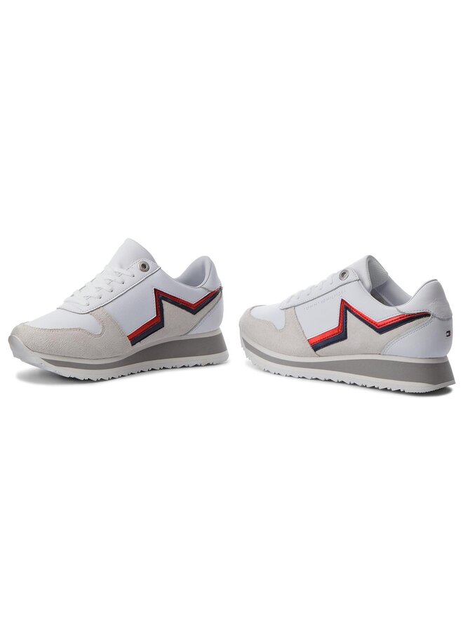 Tommy Hilfiger Sneakersy Tommy Hilfiger Star Retro Runner FW0FW03234 Bílá