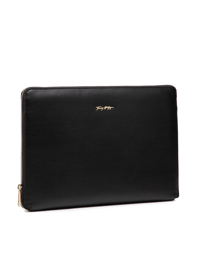 Tommy Hilfiger Funda para portátil Tommy Hilfiger Iconic Tommy Laptop Case AW0AW11080 Negro