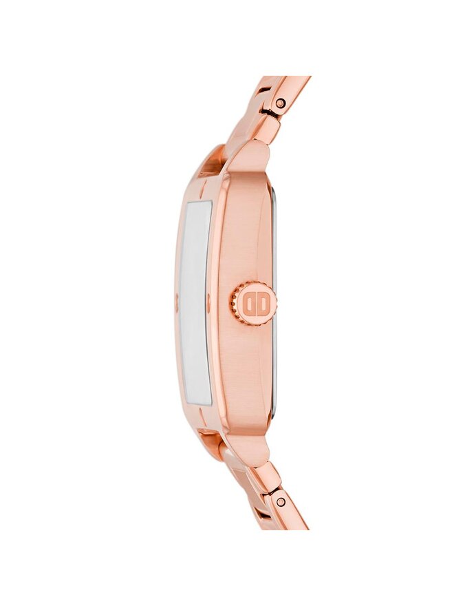 DKNY Pulkstenis DKNY City Rivet NY6663 Rozā apzeltījums