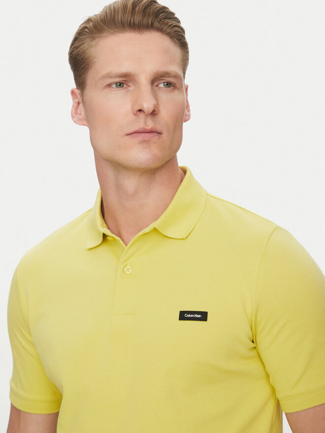Calvin Klein Calvin Klein Polo K10K111196 Amarillo Slim Fit