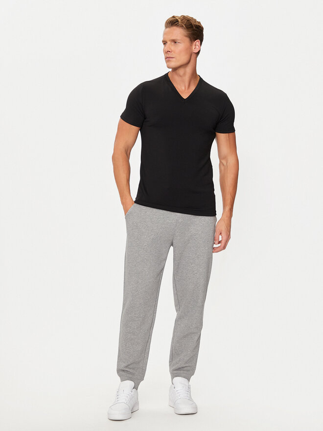 YSABEL MORA YSABEL MORA T-Shirt 70100 Μαύρο Slim Fit
