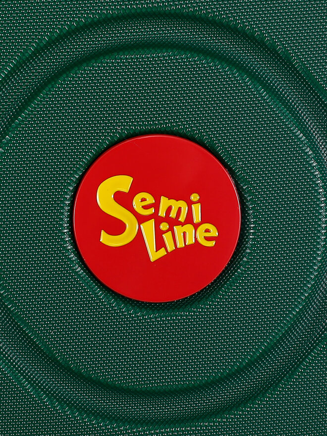 Semi Line Walizka duża Semi Line T5931-3 Zielony