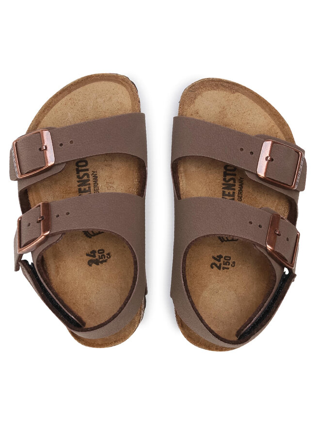 Birkenstock Σανδάλια Birkenstock Milano Hl Kids 1018637 Καφέ