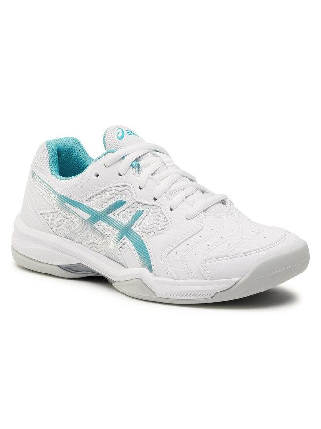 Tennisschuhe Asics Gel Dedicate 6 Indoor 1042A074 WeiB eschuhe