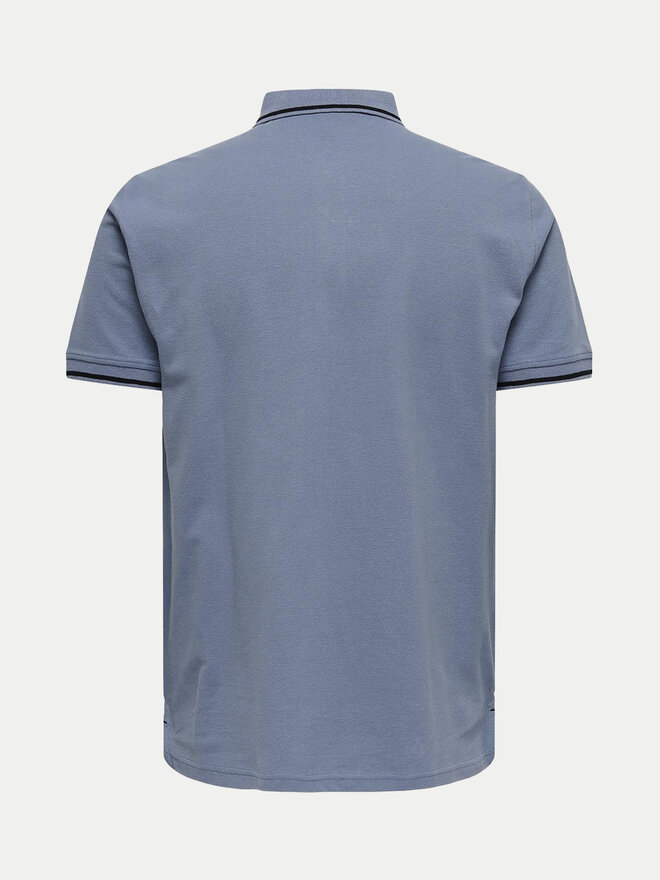 Only & Sons Only & Sons Poloshirt Fletcher 22024827 Blau Regular Fit