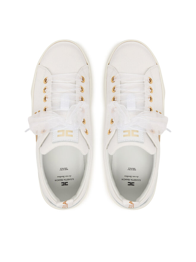 Elisabetta Franchi Sneakers Elisabetta Franchi F4A9-E0528-1256 D Weiß