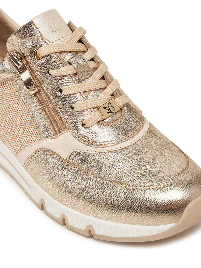 Caprice Sneakersy Caprice 9-23725-44 Złoty