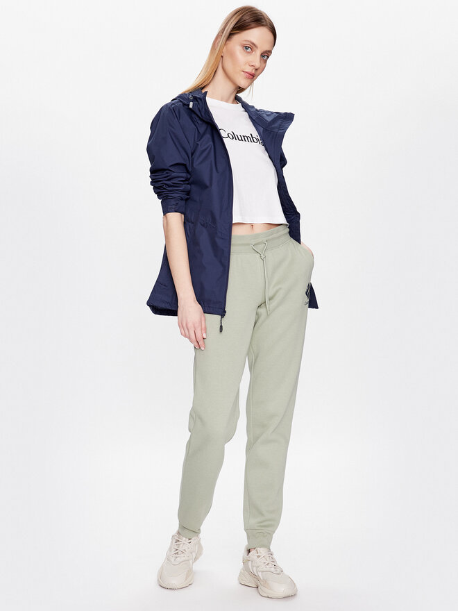 Columbia Columbia T-Shirt North Casades 1930051 Weiß Cropped Fit