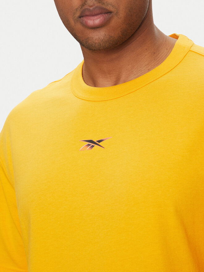 Reebok Reebok Póló 100214894 Narancssárga Regular Fit