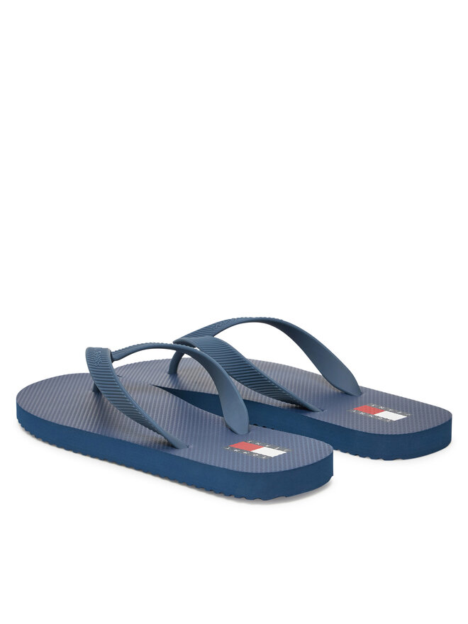 Tommy Jeans Čības uz pirksta Tommy Jeans Tjm Beach Sandal EM0EM01560 Tumši zils