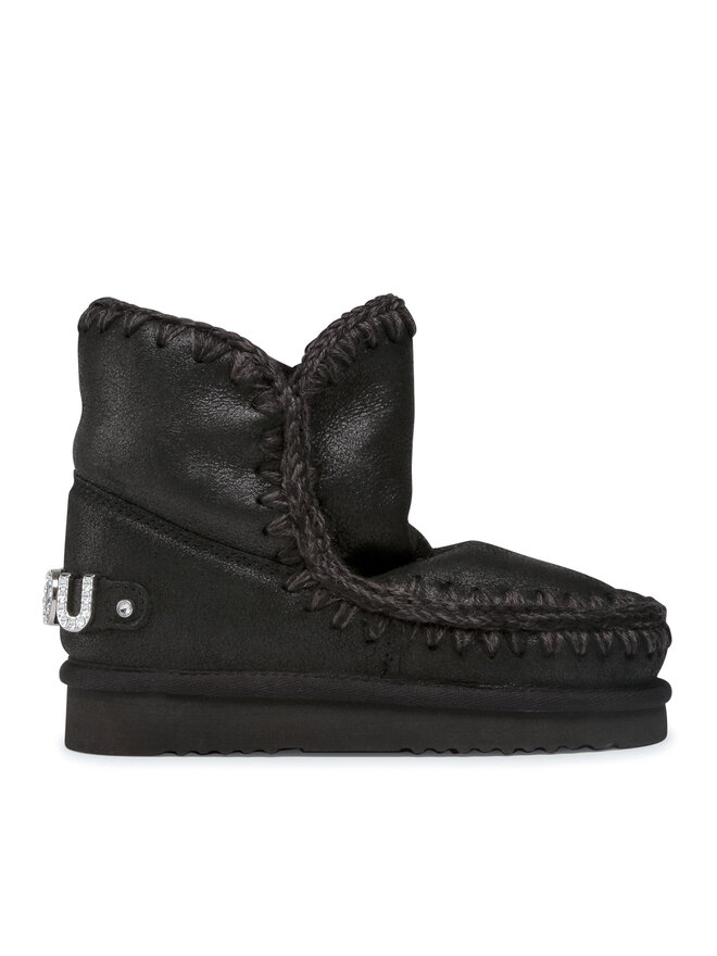 Mou Snehule Mou Eskimo 18 With Rhinestones Logo Čierna