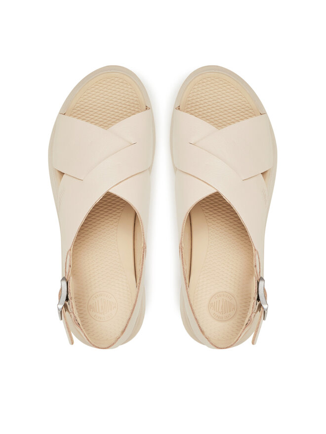 Palladium Sandały Palladium Pallacruise Crossed 94461-175-M Écru
