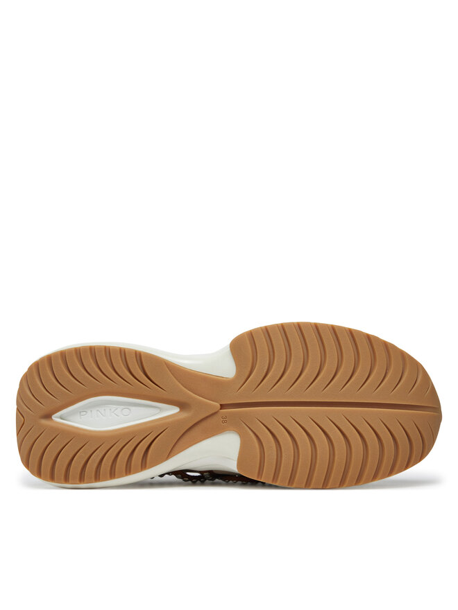 PINKO Sneakersy PINKO Ariel 16 SS0085T029 Brązowy