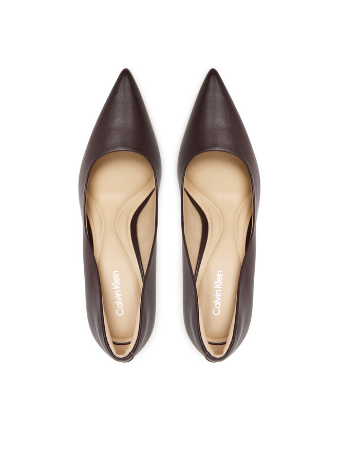 Calvin Klein Pantofi cu toc subțire Calvin Klein Ess Stiletto 90 HW0HW02608 Vișiniu