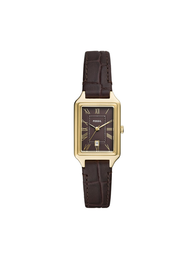 Fossil Zegarek Fossil Raquel ES5367 Brązowy