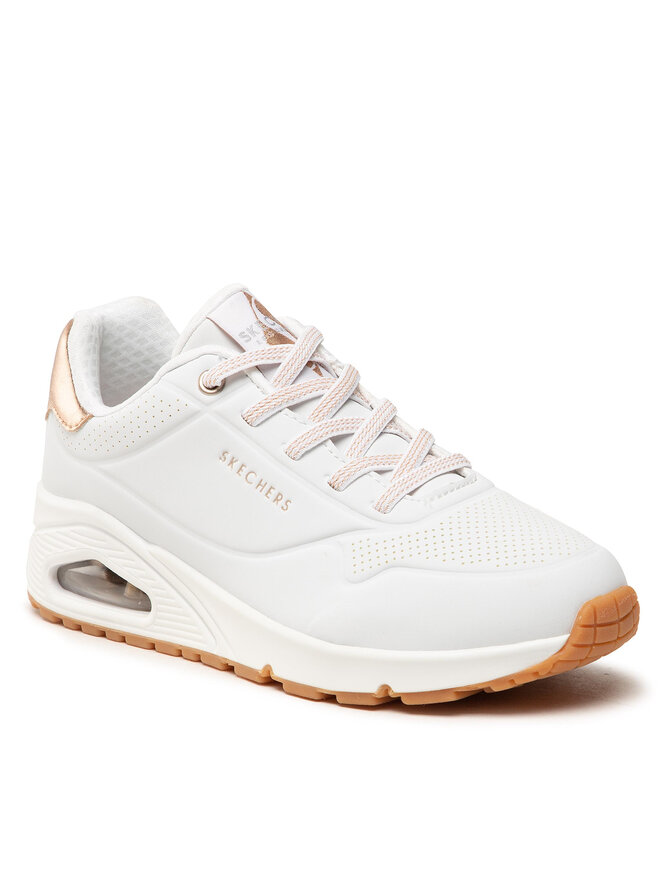 Skechers Αθλητικά Skechers Uno Shimmer Away 155196/WHT Λευκό