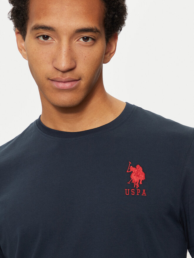 U.S. Polo Assn. U.S. Polo Assn. T-Shirt MUP3311 Dunkelblau Slim Fit