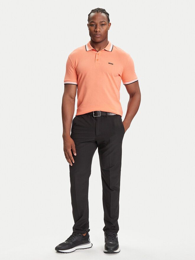 BOSS Boss Polo marškinėliai Paddy 50469055 Oranžinė Regular Fit