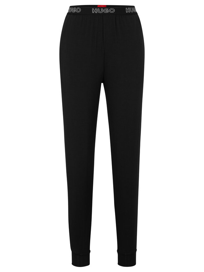 HUGO Hugo Pyjamahose Unite 50490703 Schwarz Regular Fit