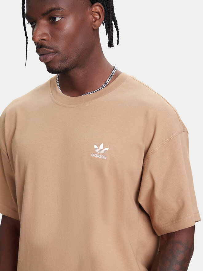 adidas adidas Camiseta Trefoil Essentials JV5944 Beis Oversize