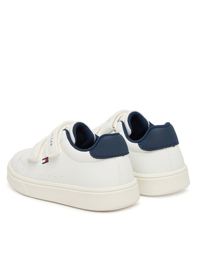 Tommy Hilfiger Sneakers Tommy Hilfiger Low Cut Velcro Sneaker T1X9-35216-1355 M Weiß