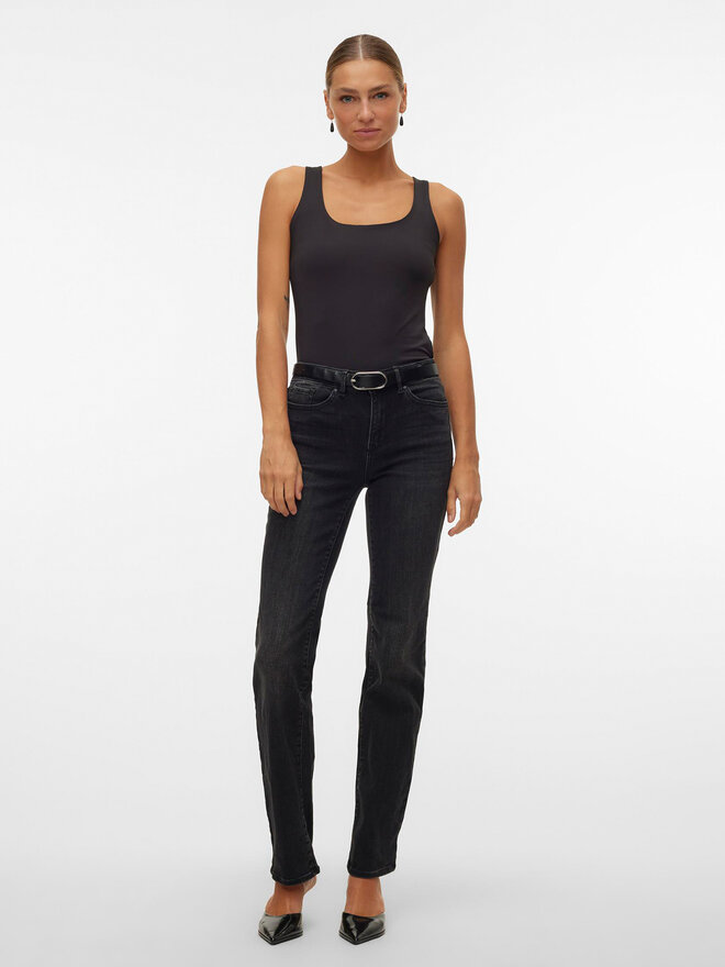 Vero Moda Vero Moda Marškinėliai Million 10305800 Juoda Regular Fit