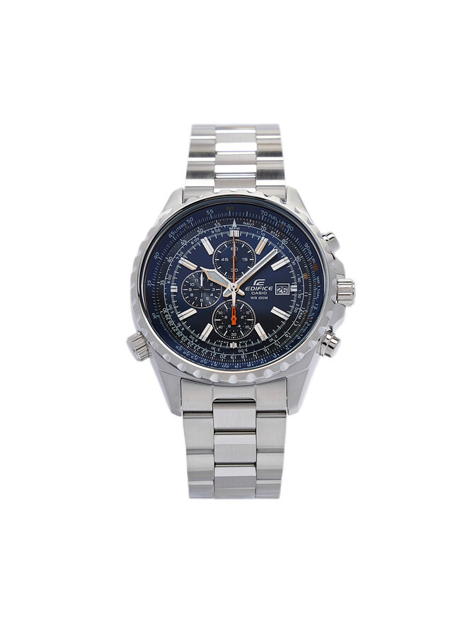 Casio Zegarek Casio Edifice EF-527D-2AVUEF Srebrny