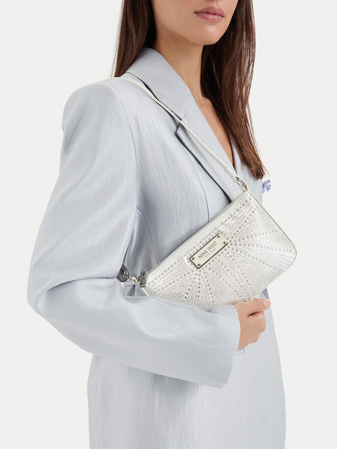 Nine West Handtasche Nine West CEO-LUXE SERENITY-LA374-4773 Creme