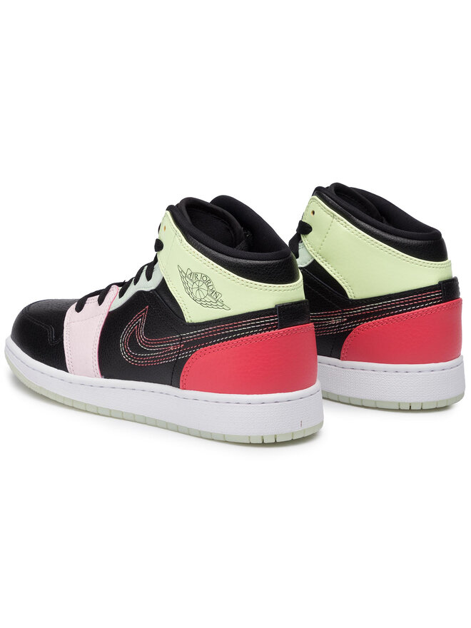 Nike Sneakers Nike Air Jordan 1 Mid Se (Gs) AV5174 076 Schwarz