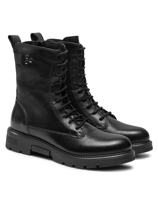 Lumberjack Trapper stila apavi Lumberjack Melany SWF1801-003-B01 Melns