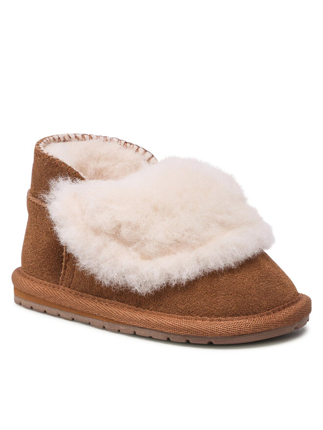 EMU Australia Тапочки EMU Australia Toddle Mintaro B12764 Коричневий