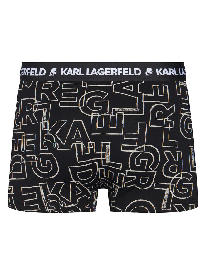 KARL LAGERFELD KARL LAGERFELD Pack de 3 bóxers A3M47014 Negro