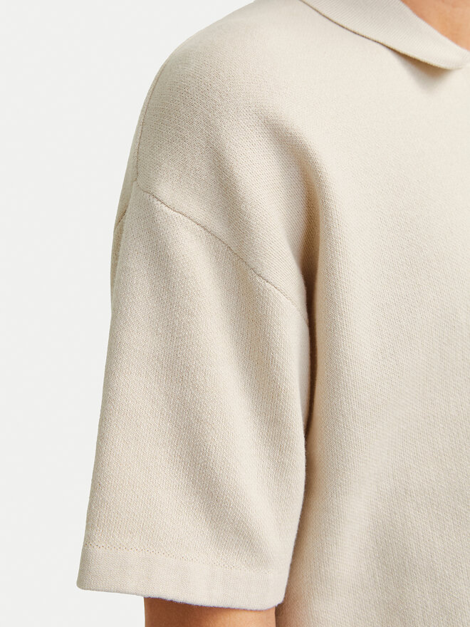 Jack&Jones Jack&Jones Polo marškinėliai Troy 12269617 Smėlio Relaxed Fit