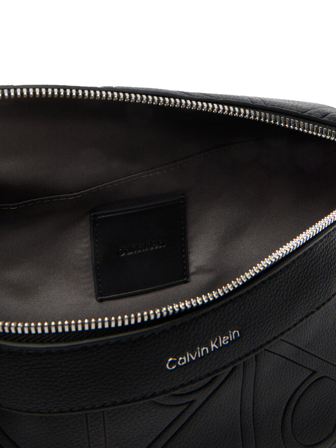 Calvin Klein Gürteltasche﻿ Calvin Klein Emblem Aop Emboss Waistbag LV04D3332G Schwarz