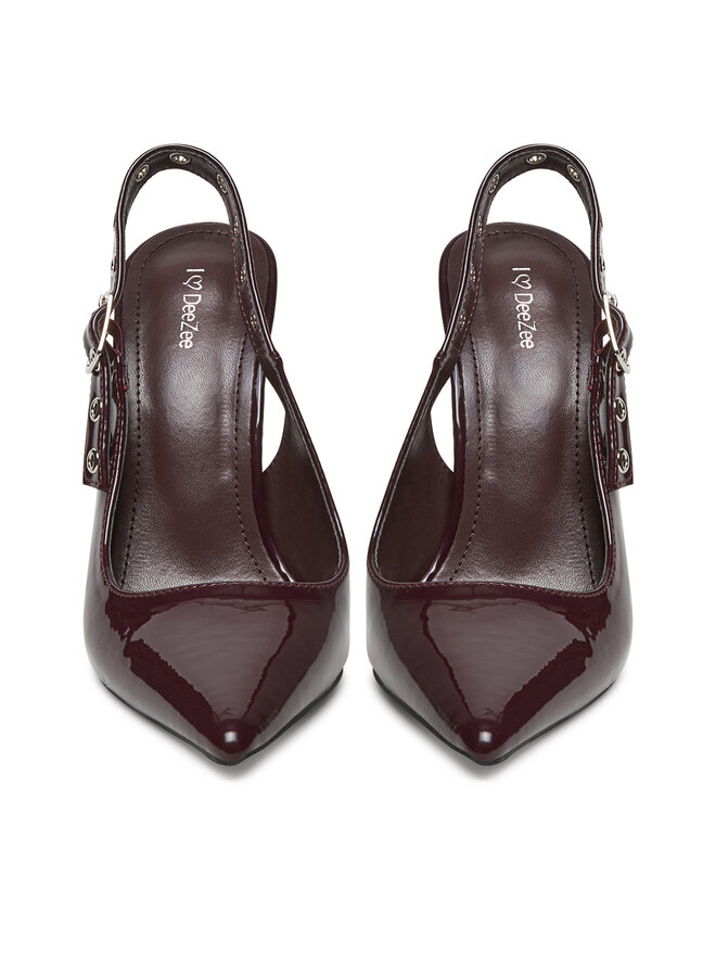 DeeZee High Heels DeeZee AL96229-1 Dunkelrot