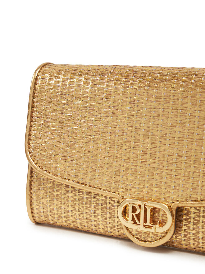 LAUREN RALPH LAUREN Torebka LAUREN RALPH LAUREN 432964156001 Złoty