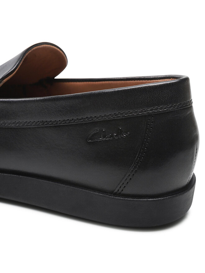 Clarks Mokasini Clarks Ferius Creek 261596287 Črna