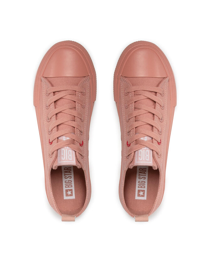 Big Star Shoes Trampki Big Star Shoes JJ274005 Różowy