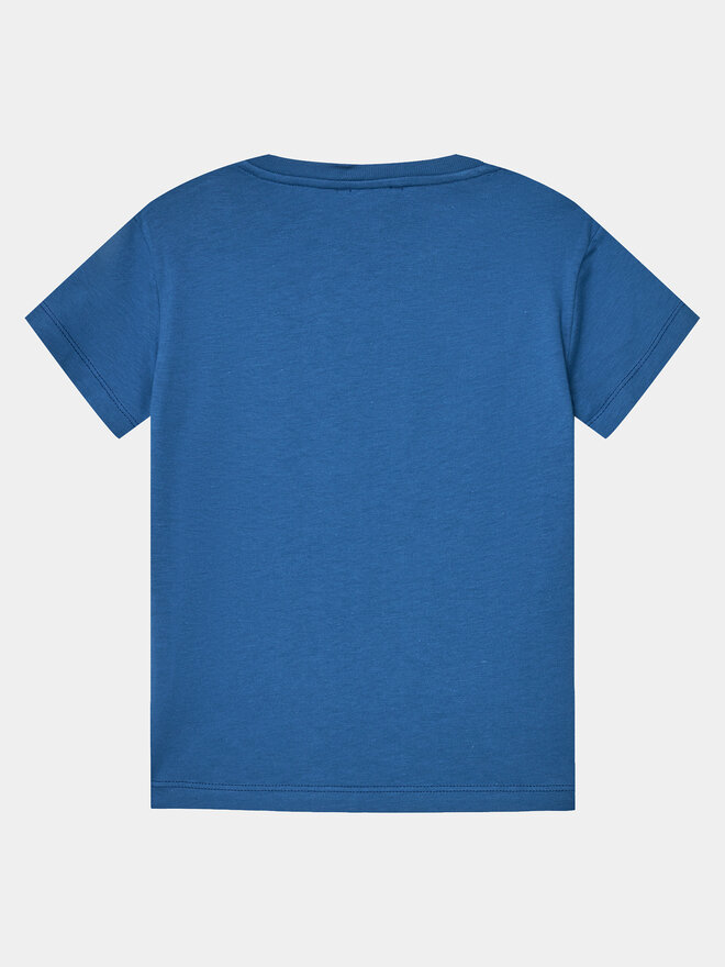 United Colors Of Benetton United Colors Of Benetton Majica 3I1XG10DE Modra Regular Fit