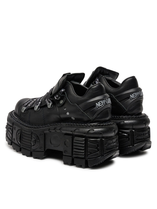 NEW ROCK Сникърси NEW ROCK M-TANK120NSHLACE-S1 Черен
