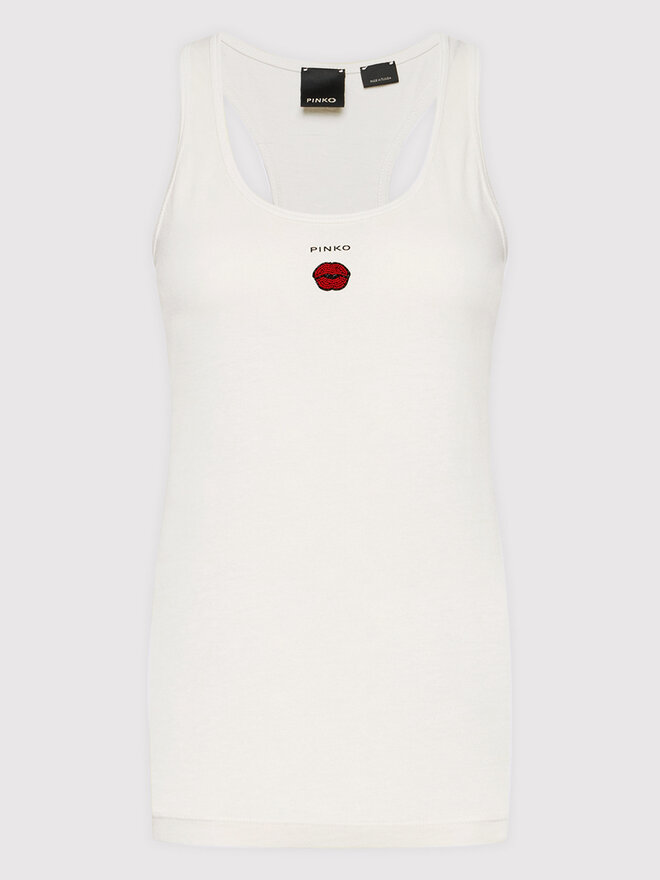 PINKO Pinko Топ Capriate 1G178F Y7WQ Бежевий Regular Fit