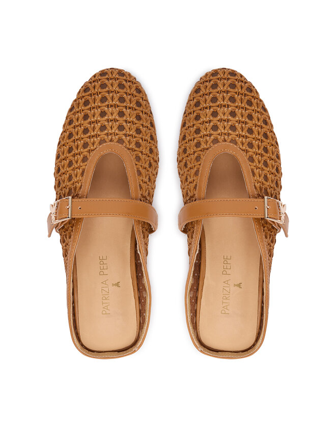 Patrizia Pepe Pantoletten Patrizia Pepe PPJ378.24 Braun
