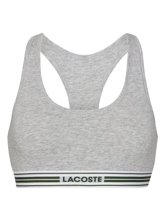 Lacoste Lacoste Бюстгальтер-топ IF8179 Сірий