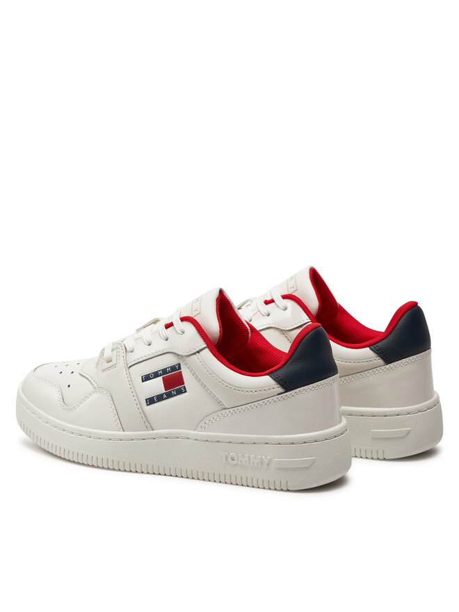 Tommy Jeans Zapatillas Tommy Jeans Tjw Retro Basket EN0EN02206 Écru
