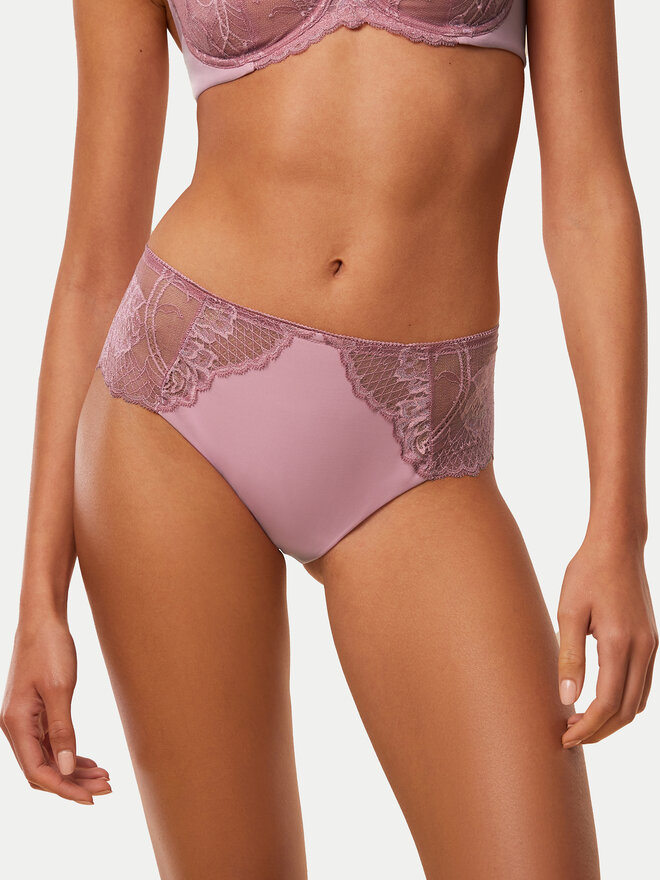 Triumph Triumph Klasične gaćice s visokim strukom Wild Peony Florale 10209626 Ružičasta