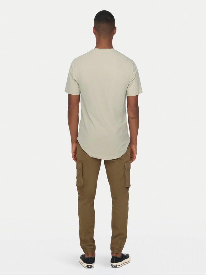 Only & Sons Only & Sons Camiseta Matt 22002973 Beis Regular Fit