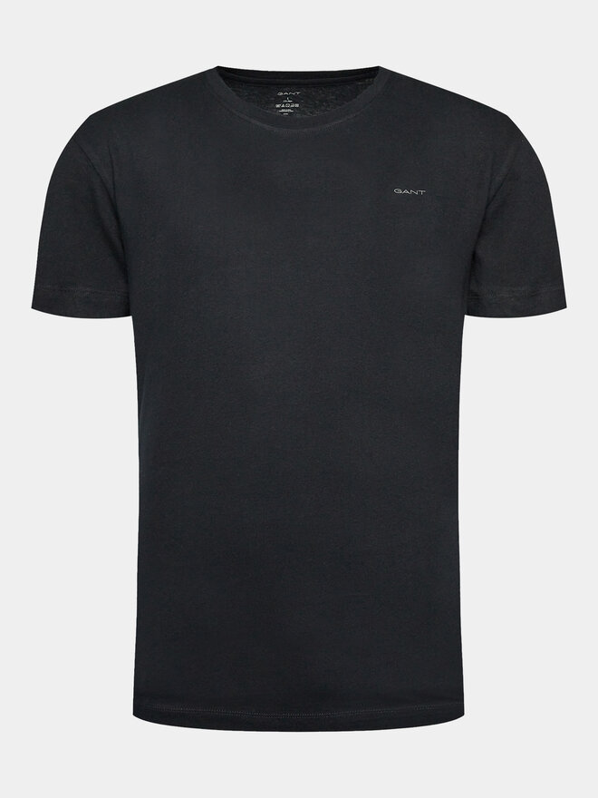 Gant Gant Σετ 2 T-Shirts C-Neck 2 Pack 900002008 Μαύρο Regular Fit