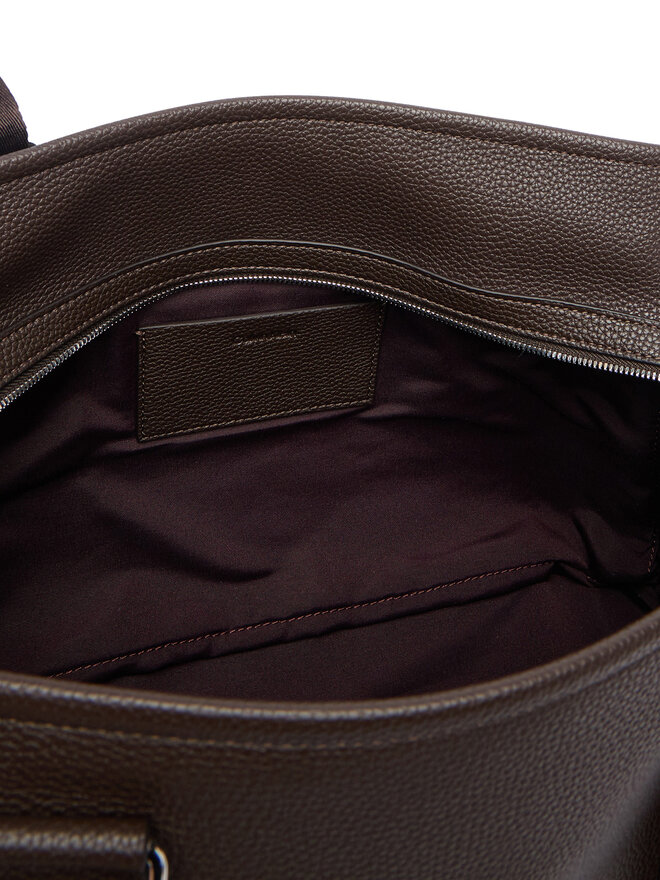 Calvin Klein Handtasche Calvin Klein Webbing Adj Strap Tote LV04F3644G Braun