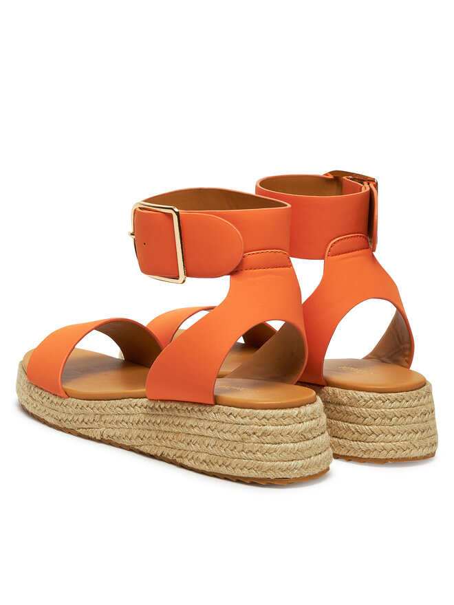 DeeZee Espadrilky DeeZee QS276-1 Oranžová