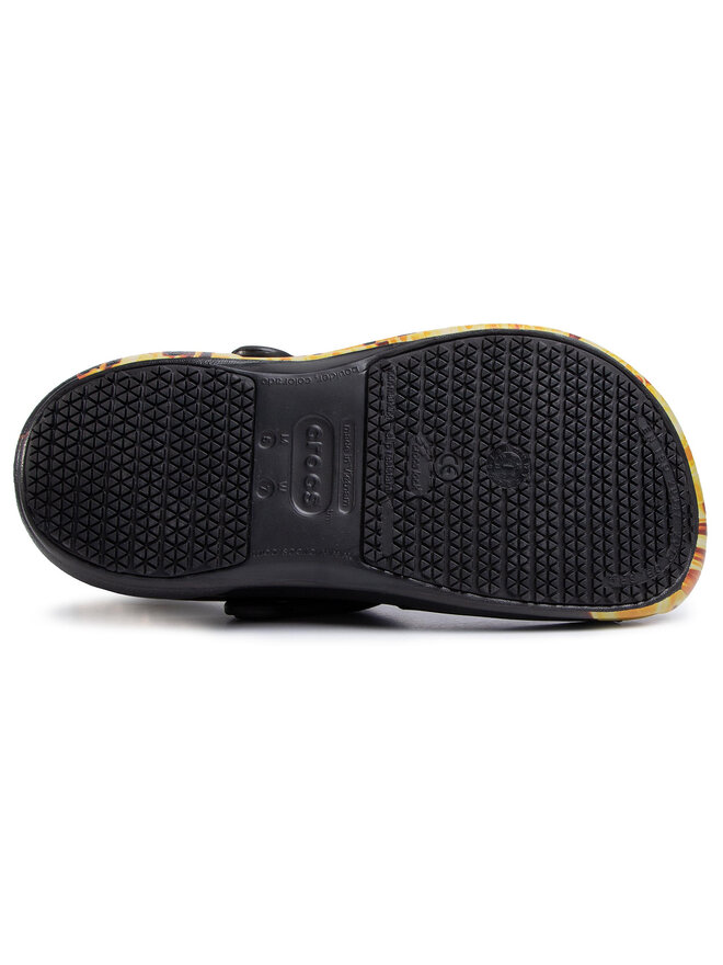 Crocs Papucs Crocs Bistro Graphic Clog 204044 Fekete